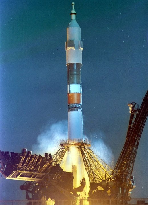 On this day: 26 August 1978, Sigmund Jähn was launched on Soyuz 31, becoming the…