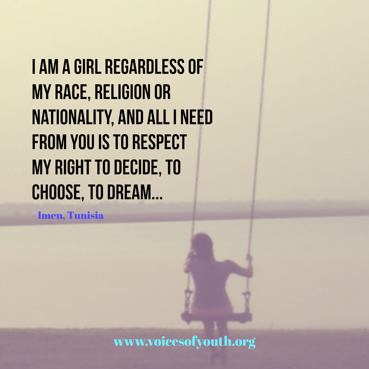 Powerful post by @voicesofyouth blogger Imen:  …