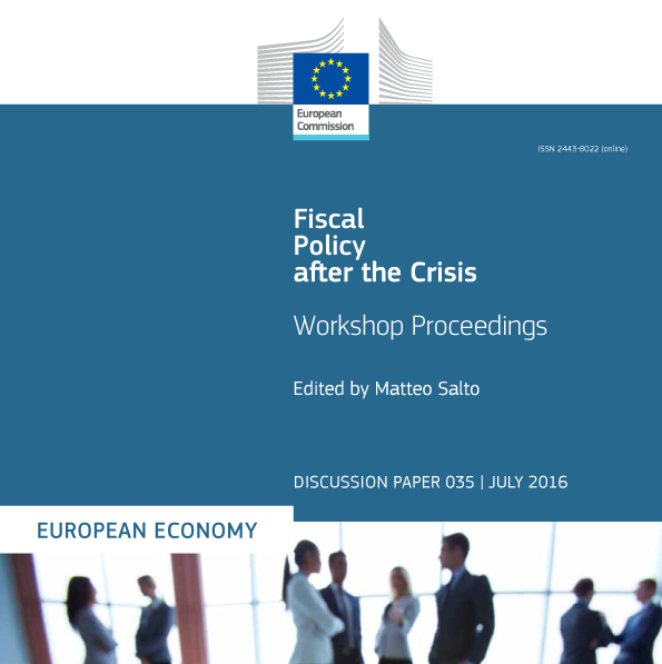 New publication: Fiscal Policy after the Crisis >  …