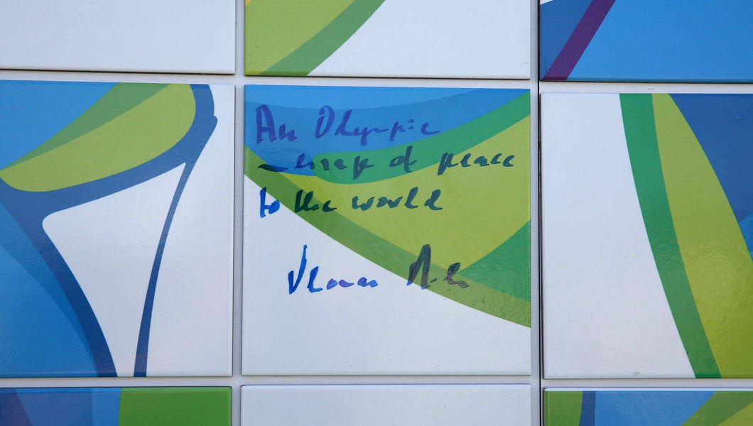 A Call for Peace from the Home of Olympic Athletes  …