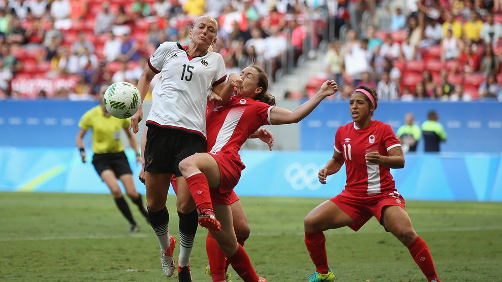 RT @FIFAWWC: #Rio2016 #football is back tomorrow!
#BRA v #SWE 
#CAN v #GER
Read …