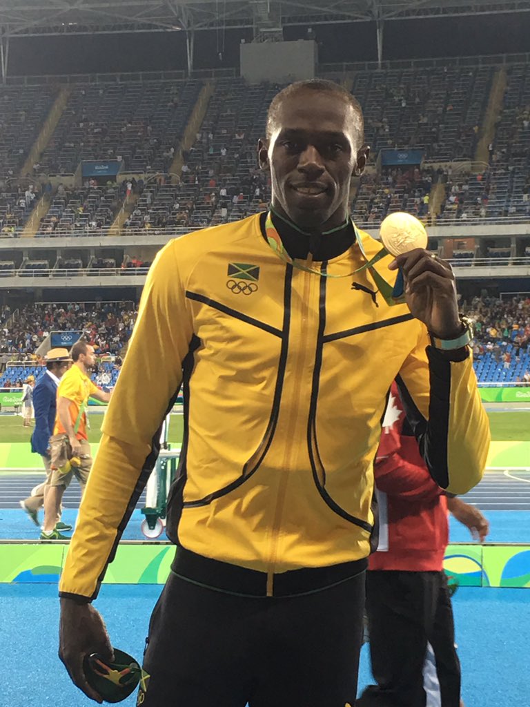 Usain Bolt: Gold!!! …