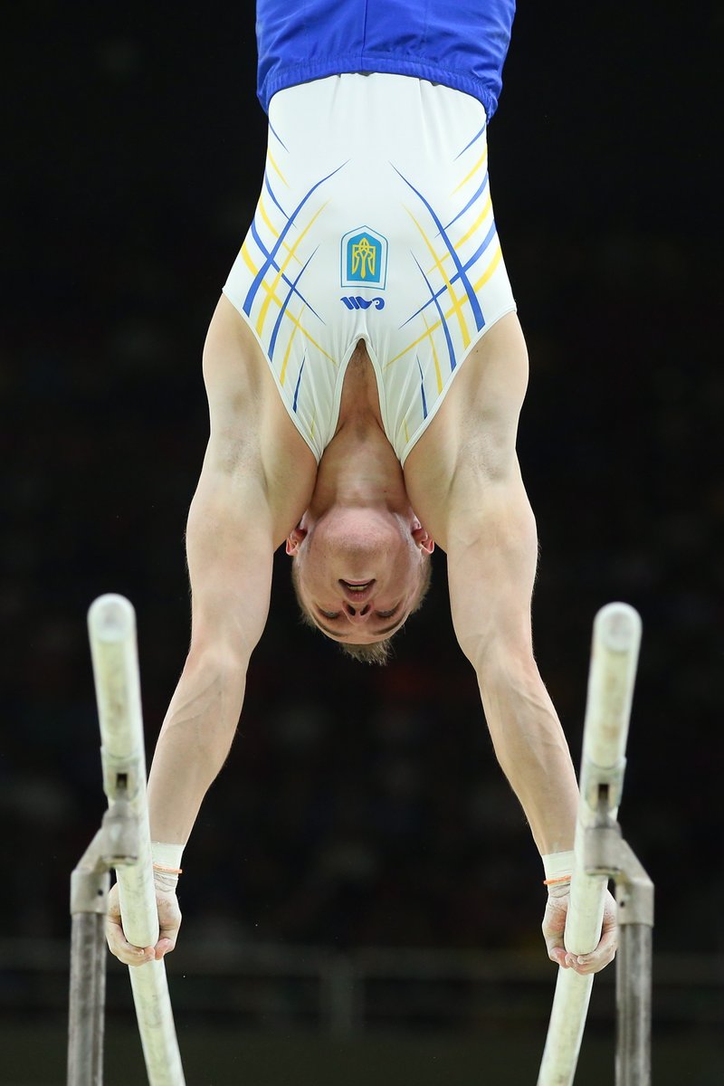 Congrats, O. Verniaiev #UKR on winning #gold in men’s parallel bars! Score=16.04…