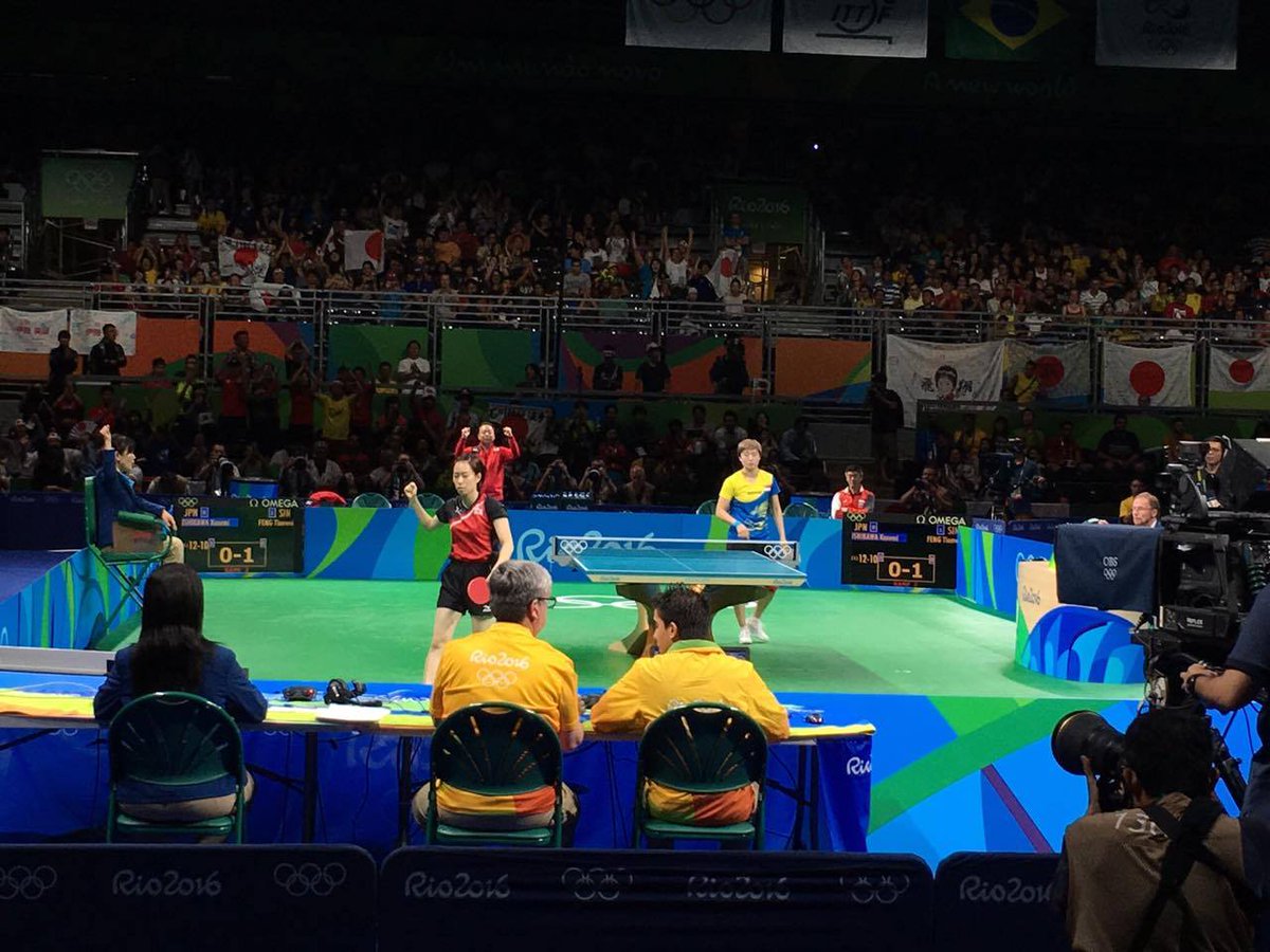 #TableTennis #Olympics #Rio2016 …