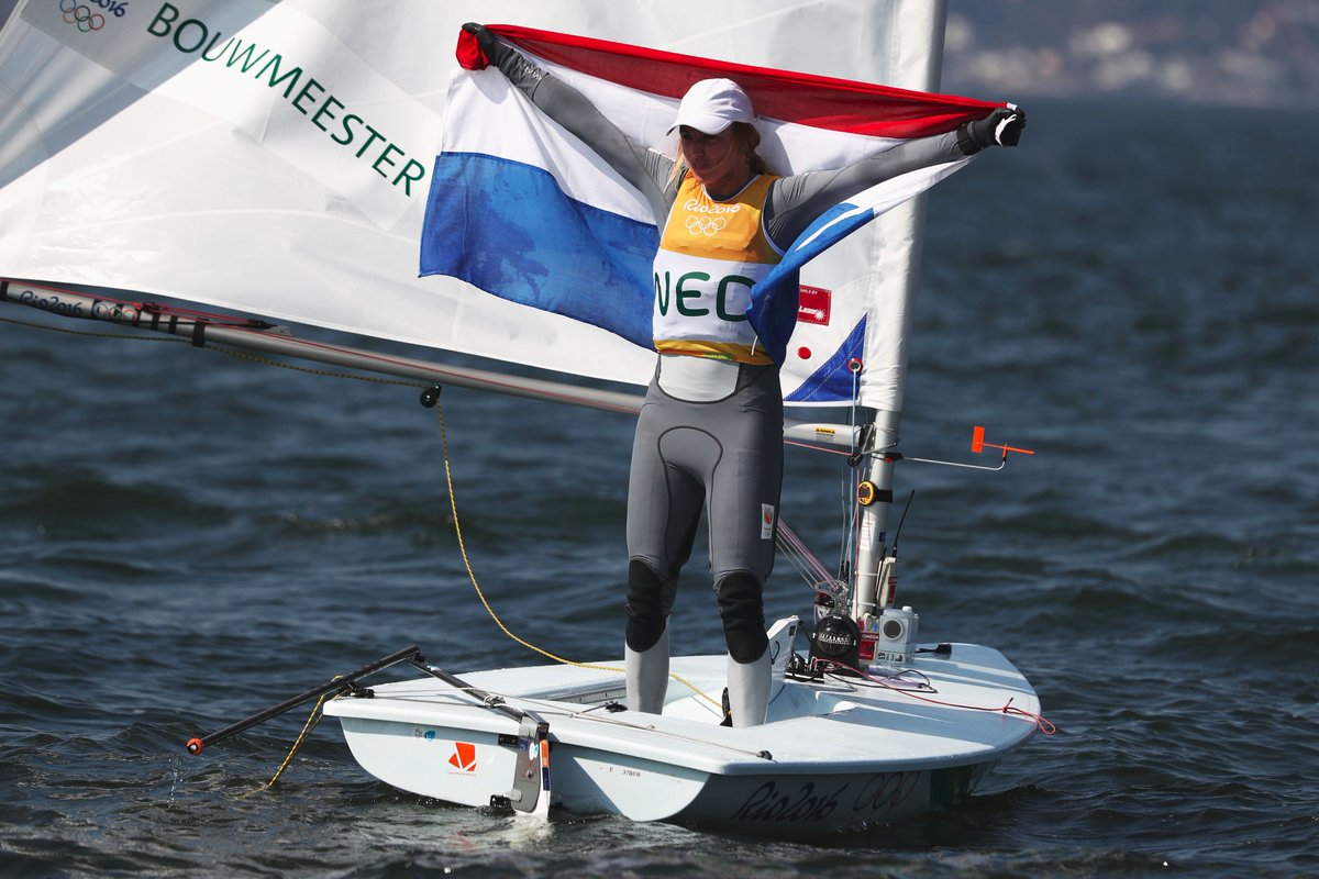 Congratulations, @Marit_B on winning women’s laser radial! #Sailing #Olympics …