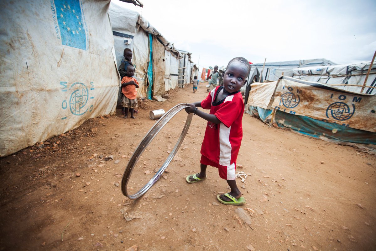 Separated by conflict: Chudier lives at UN site in Juba. His father is unable to…