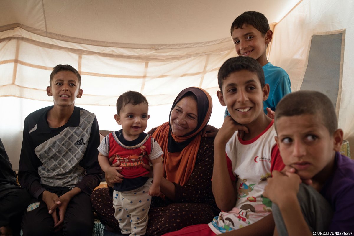 “We’re safe. That’s what matters” This family fled their village, now at Debaga …
