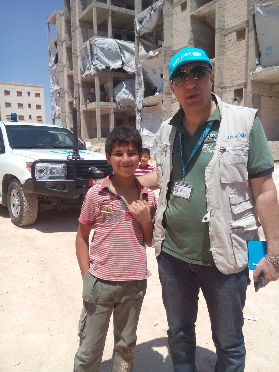 Meet Maher from #Aleppo, leading our water & sanitation work in the embattle…