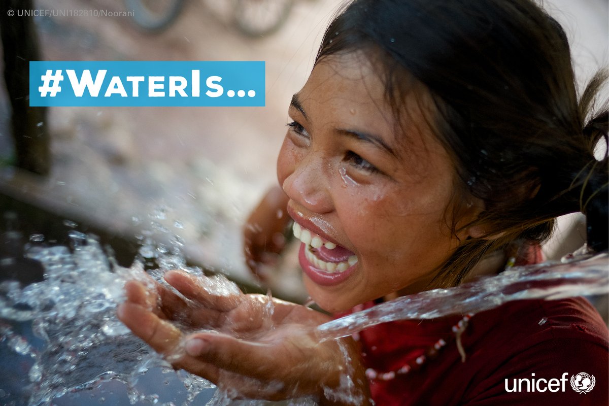Happy #WorldWaterWeek! What does water mean to you? #WaterIs… …