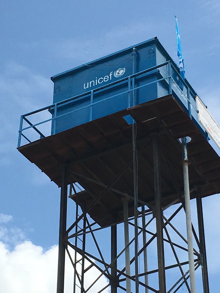 .@unicefssudan is providing water for 15k conflict-affected people in Bentiu, #S…