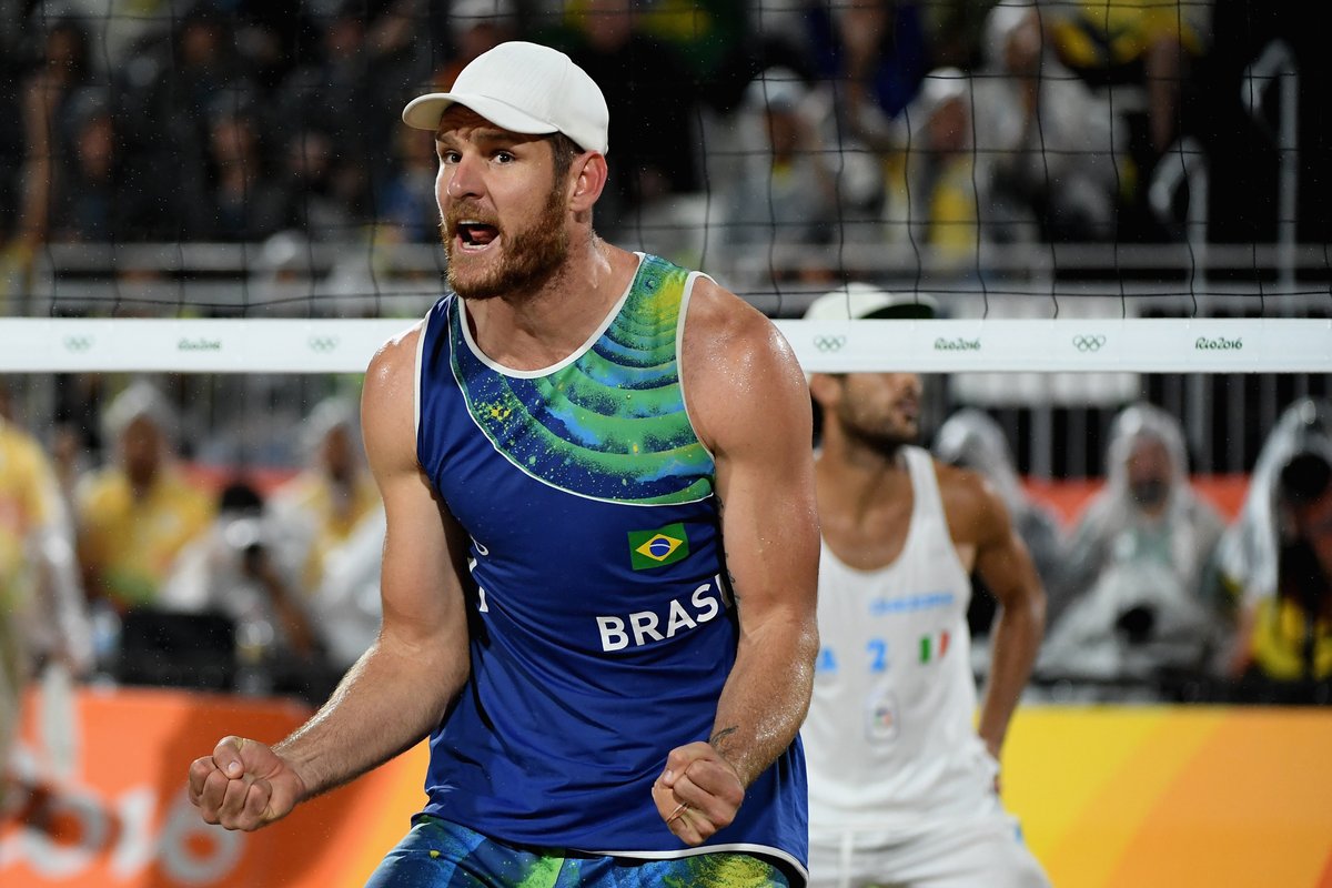 Congrats, @AlisoneBruno (#BRA) on winning #gold in men’s #beachvolleyball ! #Oly…