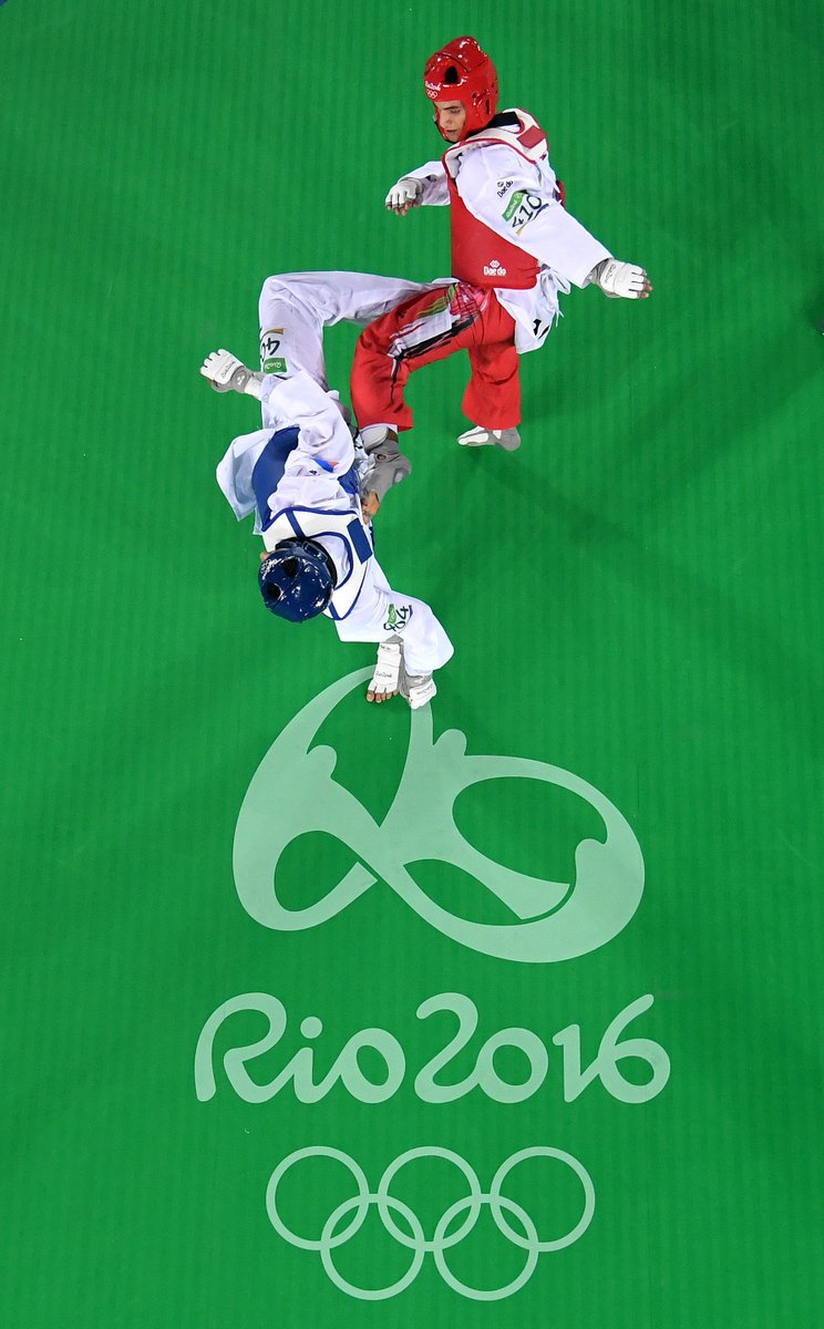 Yesterday, Ahmad Abughaush became the first athlete from #JOR to win #gold at th…