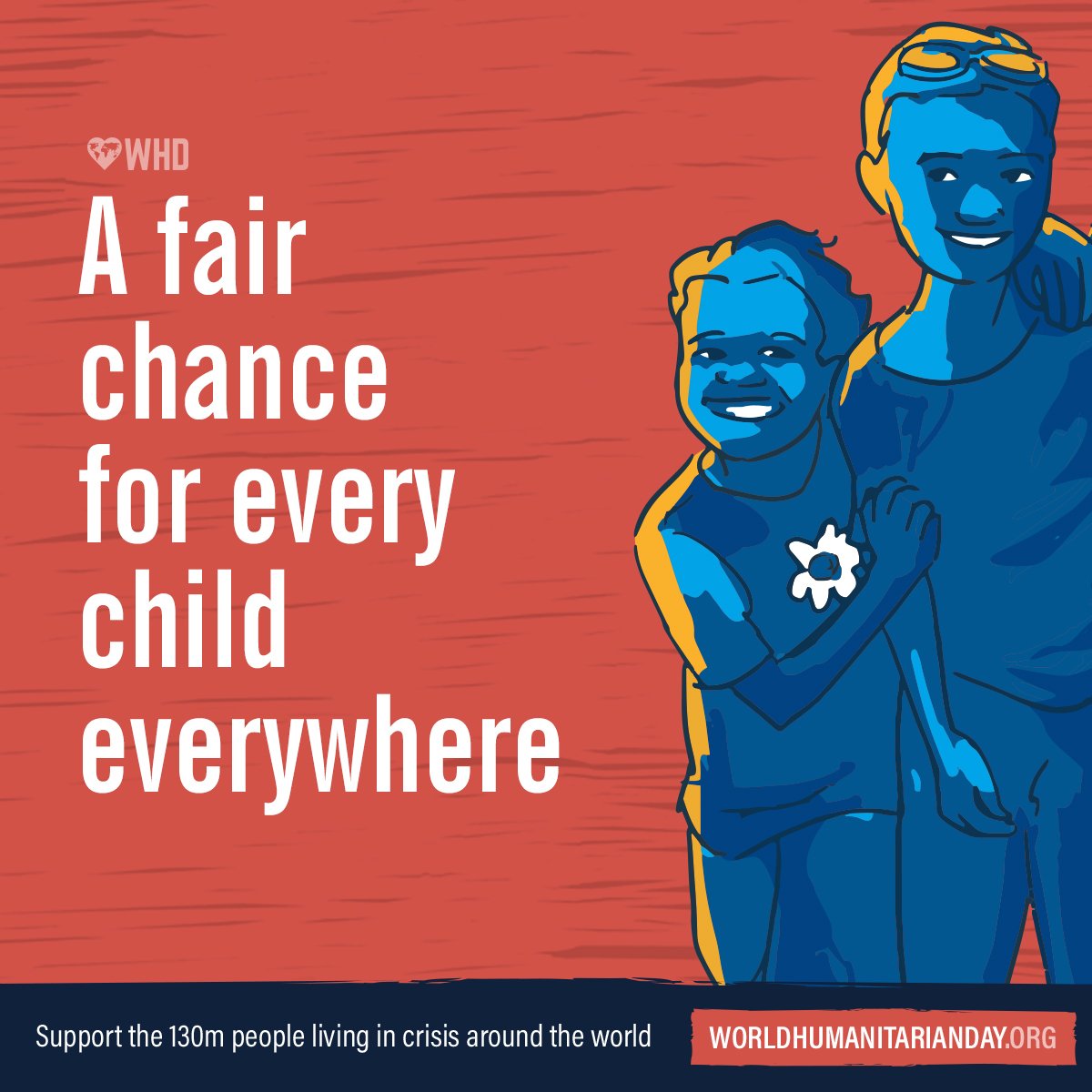 Our wish on #WorldHumanitarianDay – and everyday. @UNOCHA #ShareHumanity #foreve…