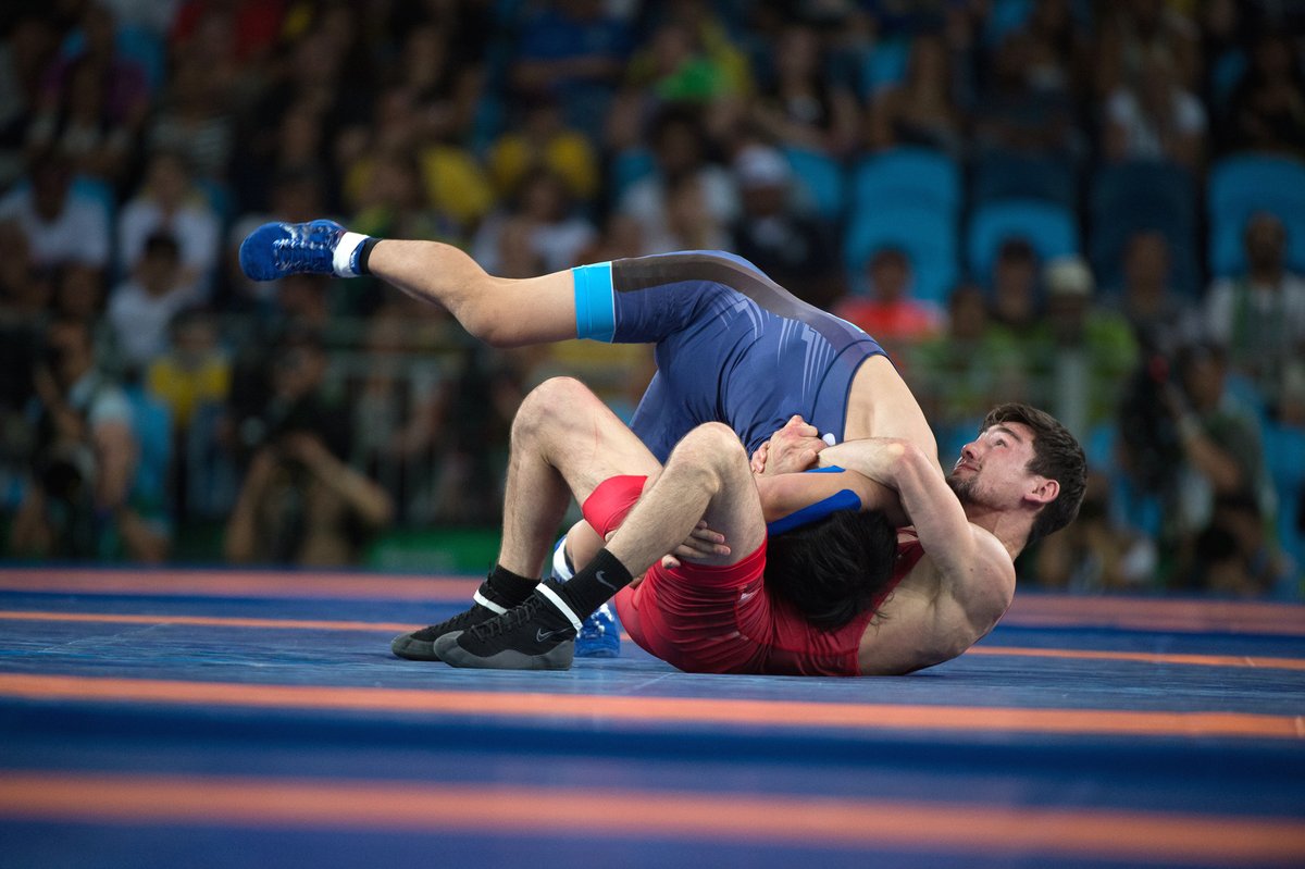 RT @wrestling: FS57 GOLD: V. KHINCHEGASHVILI #GEO df. R. HIGUCHI #JPN, 4-3.  
#R…