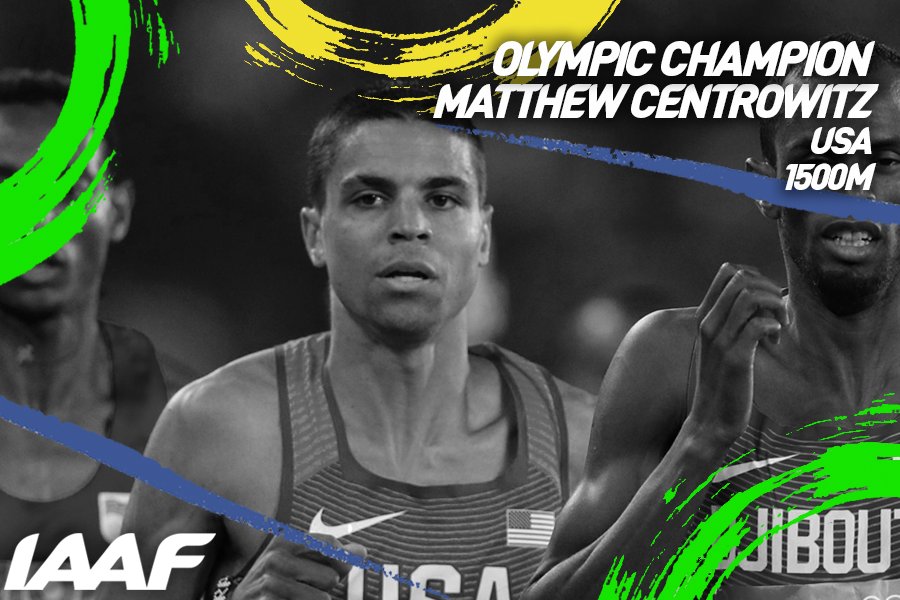 RT @iaaforg: What a race!

@MattCentrowitz wins 1500m gold in 3:50.00 with a 50….