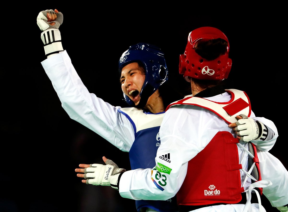 S.Zheng #CHN #gold M.Espinoza #MEX #silver Bianca Walkden #GBR #bronze J.Gallowa…