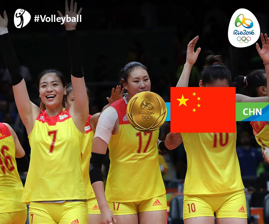 RT @Rio2016_en: Congratulations to the #CHN Women’s #Volleyball team. They took …