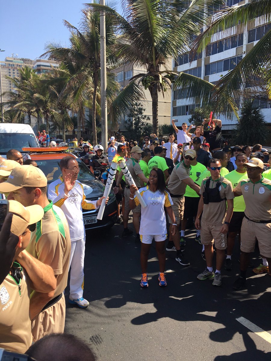 Ban Ki-moon congratulates #Brazil, #IOC and all involved on successful end of Ol…