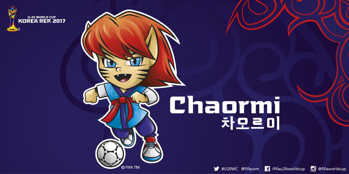 RT @FIFAcom: Introducing Chaormi!! Meet the mascot for next year’s #U20WC  …