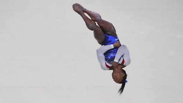In Rio, @Simone_Biles showed us she could fly.

But can she base jump? ��� …