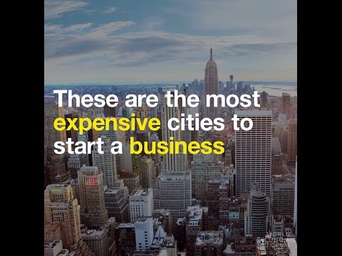 These are the world’s most expensive cities to start a business