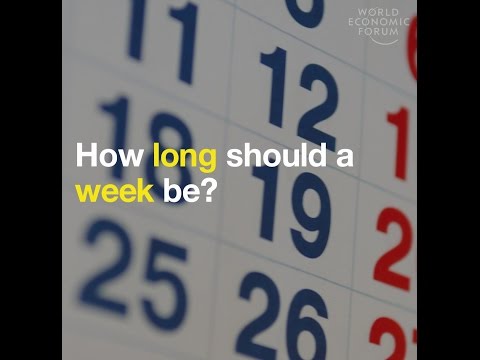 How long should a week be?