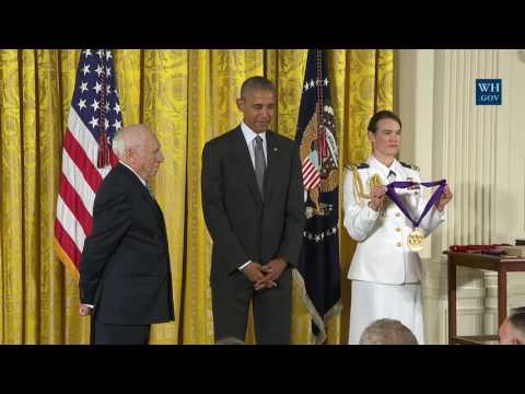 President Obama Awards the Arts & Humanities Medal