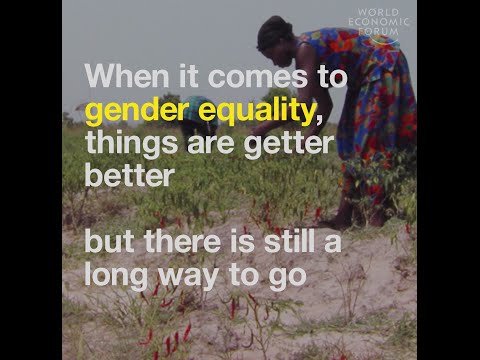 When it comes to gender equality, things are getting better but there is still a long way to go
