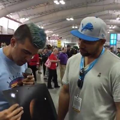 We’re live from Star Trek New York! Learn about exoplanets.