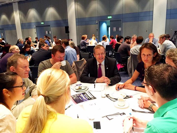 Citizens’ Debate on Space for Europe – end of a long day with very diverse, pass…