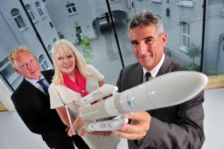 Irish Minister for Jobs, Enterprise and Innovation, Mary Mitchell O’Connor TD an…