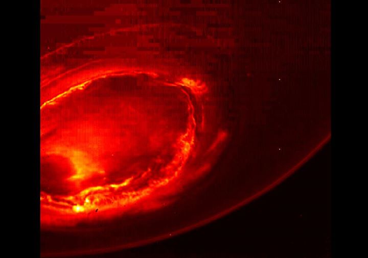 Jupiter’s Southern Lights! This infrared image gives an unpr…