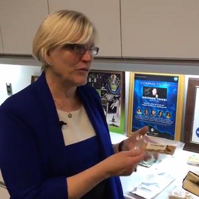 What happens in NASA’s food lab? We are LIVE with NASA’s Spa…