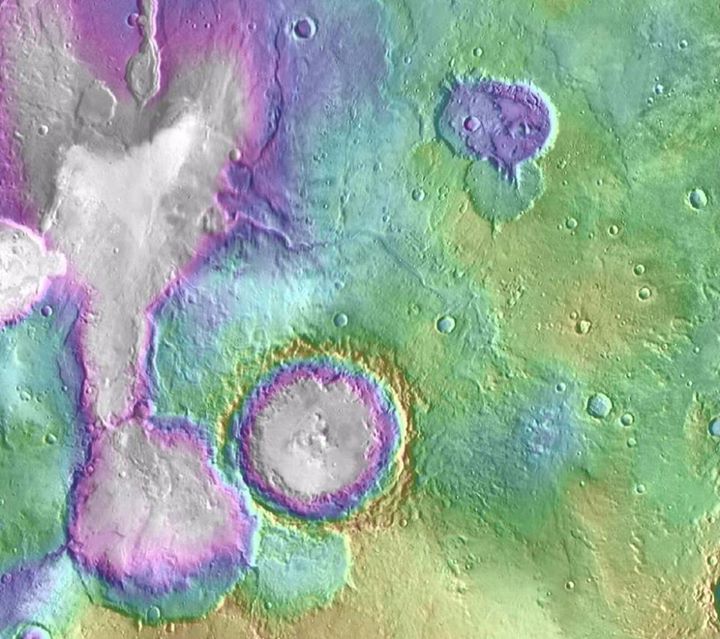 Lakes and snowmelt-fed streams formed on Mars much later tha…