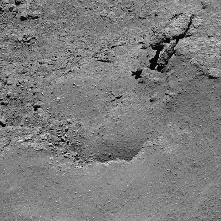 Rosetta Mission image of Comet  #67P taken on 11 September from a distance of 4….