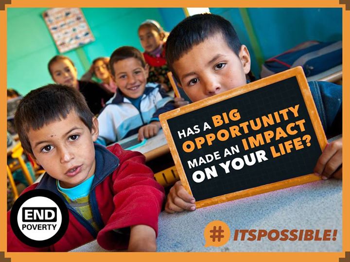 Be part of the global movement to  #EndPoverty. Inspire othe…