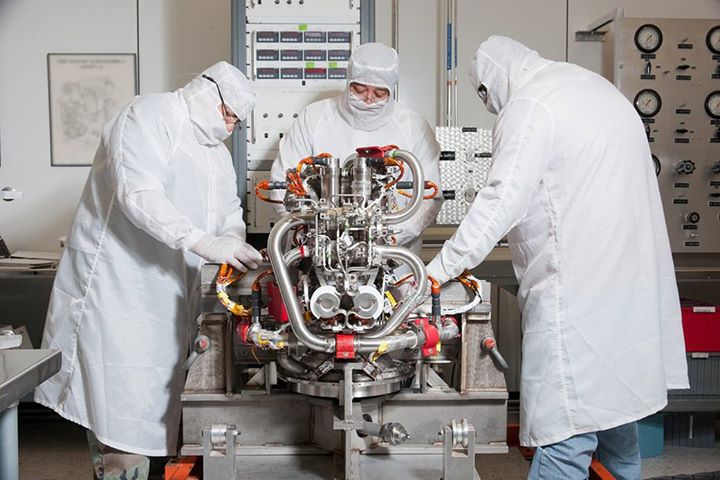 We’re preparing for tests to qualify the main engine for Ori…