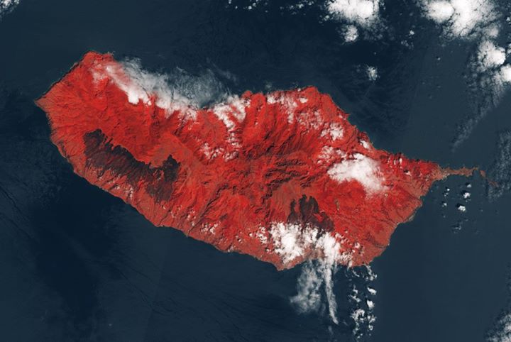 This image, taken by the European Sentinel-2A satellite on 17 August, shows how …