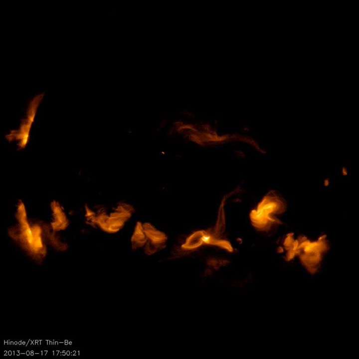 After a decade of watching the sun, the Hinode spacecraft ha…