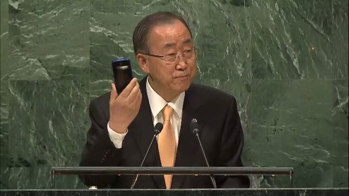 Today United Nations’s Secretary General Ban Ki-moon address…