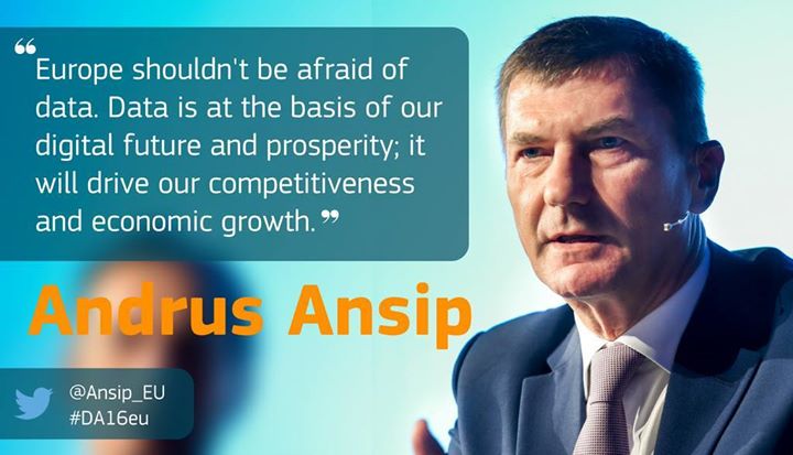 “Data is the basis of our digital future and prosperity. Dat…