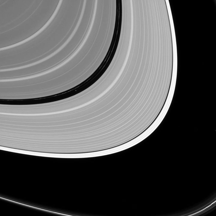 Pan may be small as satellites go, but like many of Saturn’s ring moons, it has …
