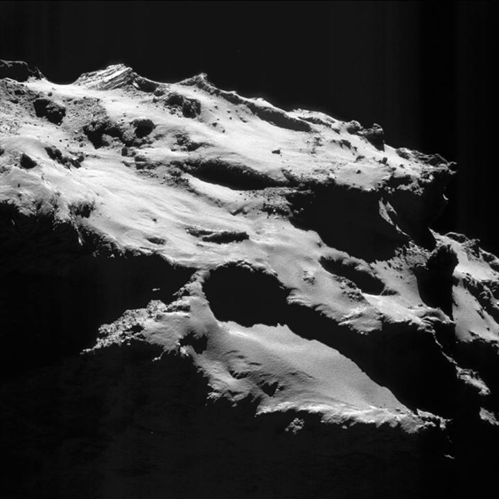 Rosetta Mission NavCam image taken on 18 September when the spacecraft was about…