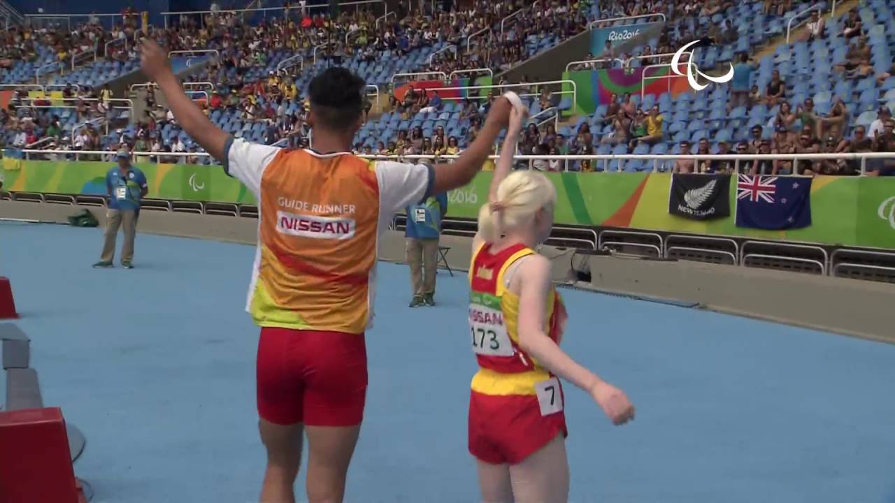 Athletics | Women’s 400m – T12 Round 1 heat 3 | Rio 2016 Paralympic Games