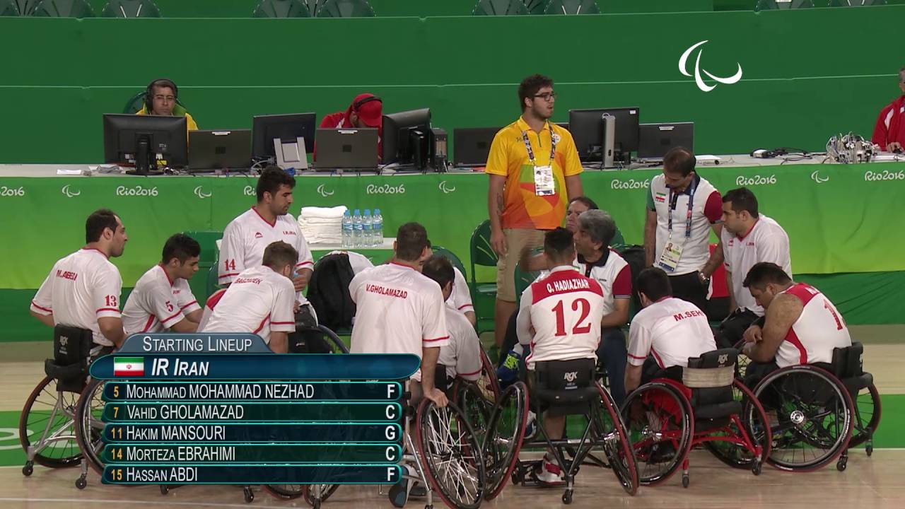 Wheelchair Basketball | Iran v Japan | 9-10 Classification Match | Rio Paralympic Games 2016