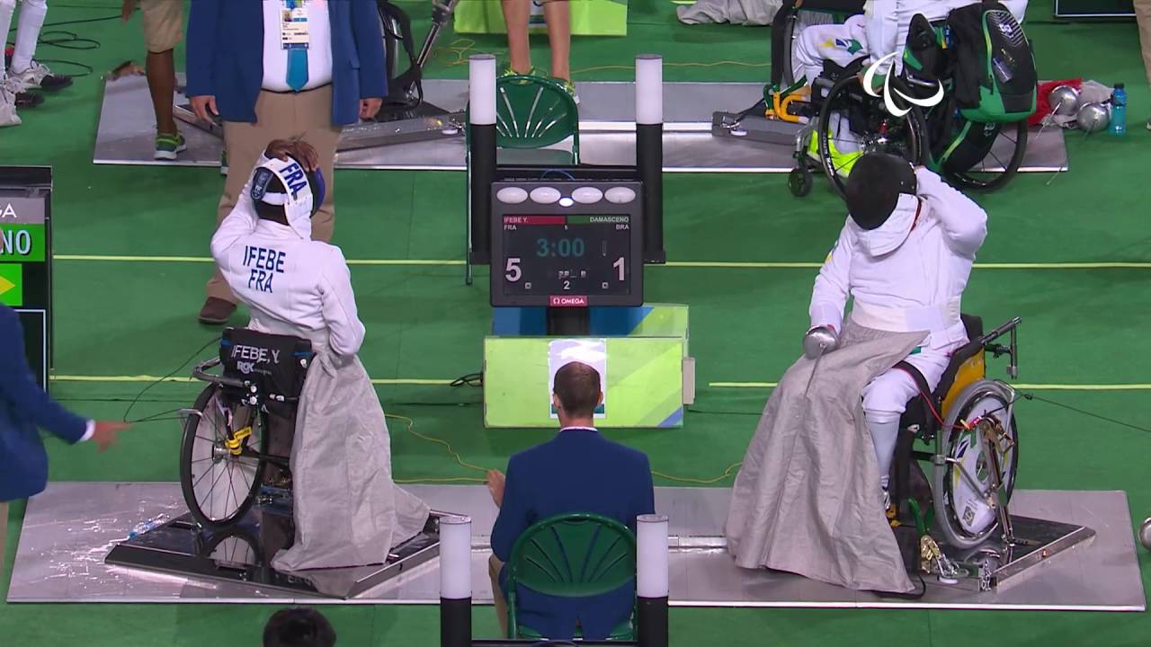 Wheelchair Fencing |ITA v CHI | Men’s Team Epee – First match | Rio 2016 Paralympic Games