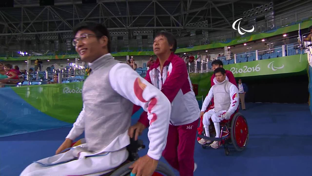 Day 7 evening | Wheelchair Fencing highlights | Rio 2016 Paralympic Games
