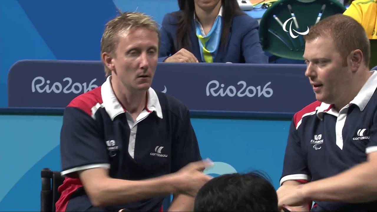 Table Tennis | Men’s Team – Classes 1/2 France v Korea Gold Medal | Rio 2016 Paralympic Games