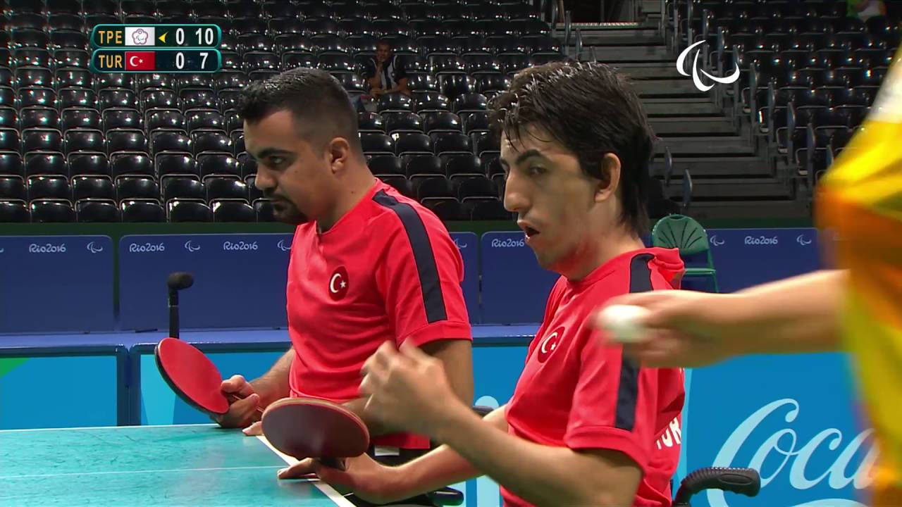 Table Tennis | TPE v TUR | Men’s Team Semifinals Class 4/5 M1 | Rio 2016 Paralympic Games
