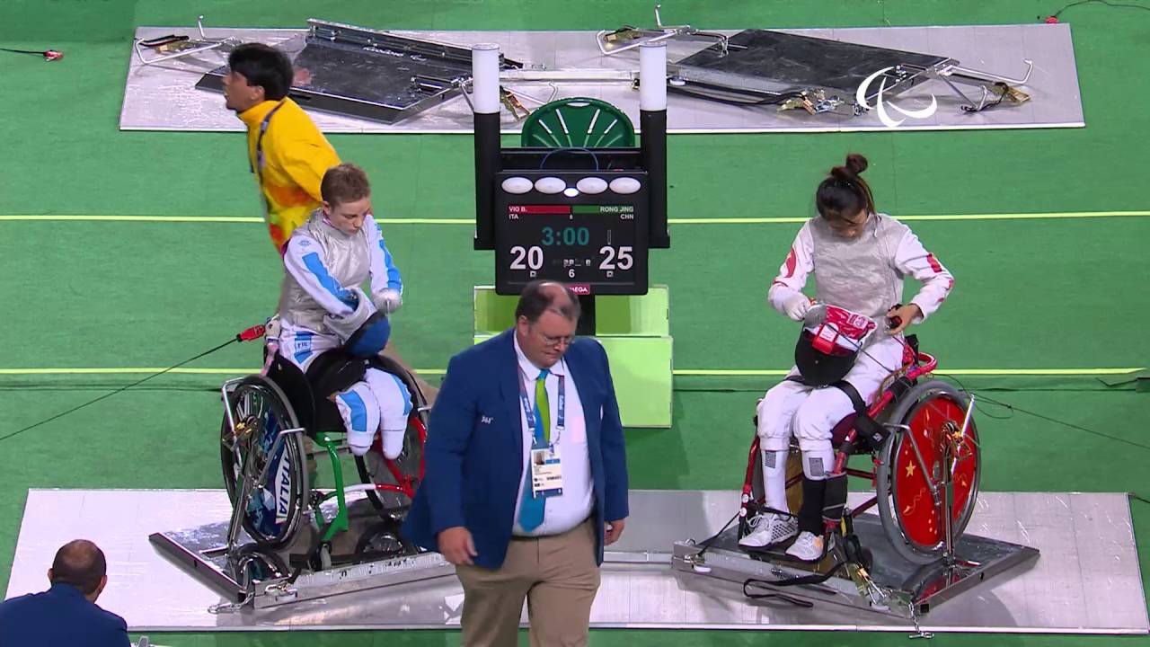 Wheelchair Fencing | China v Italy | Women’s Foil Team Semifinal | Rio 2016 Paralympic Games